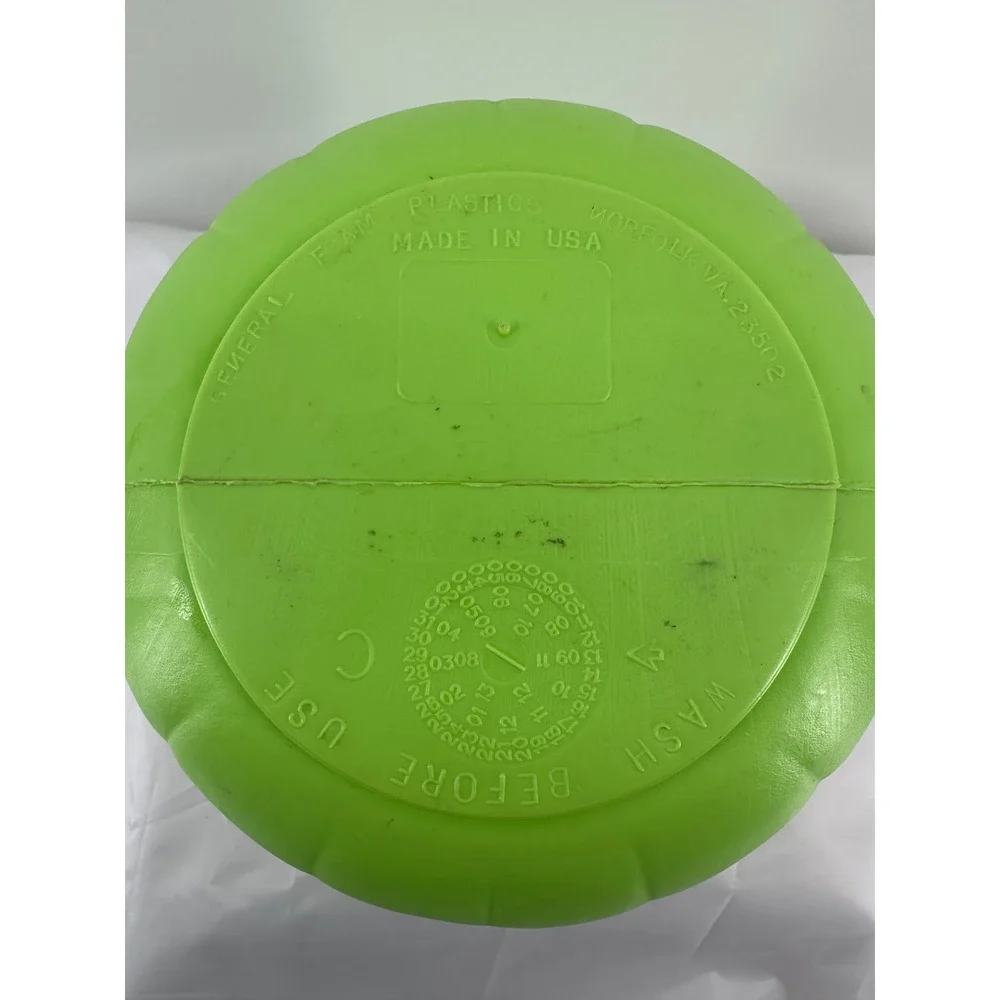 General Foam Plastics Green Halloween Jack-O-Lantern Pumpkin Trick or Treat Pail